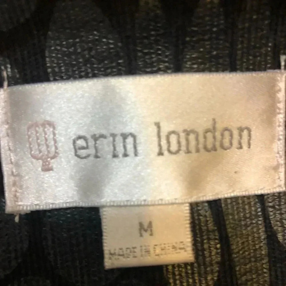 Erin london Black Womens Textured Vest  Zipper Style Adjustable Cinched Waist - Picture 6 of 8
